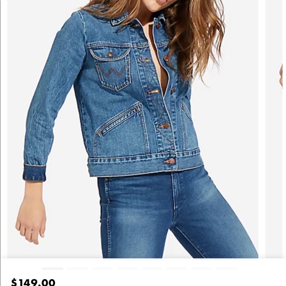 Perfect condition wrangler Jean jacket